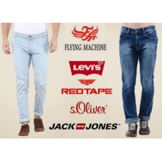 Deals, Discounts & Offers on Men Clothing - Flying machine, Levis, lee & More Branded jeans at minimum 60% Off + FREE SHIPPING
