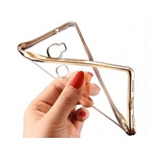 Deals, Discounts & Offers on Mobile Accessories - Steal Price : Rubber Soft Gold Ultra Thin Silicon Back Cover at Just Rs.25 + FREE Shipping