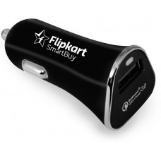 Deals, Discounts & Offers on Car & Bike Accessories - Flipkart SmartBuy 3.1A Qualcomm Quick Charge 3.0 Car Charger  (Black)