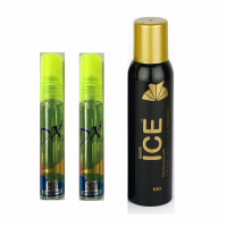 Deals, Discounts & Offers on Personal Care Appliances - Deo Tripple Dhamaka - Two DX Deo (10 ml each) + One Ice Deo (75 ml)