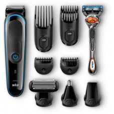 Deals, Discounts & Offers on Trimmers - Braun MGK3080 Trimmer For Men  (Black, Blue) @ 29% Off