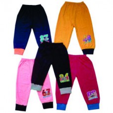 Deals, Discounts & Offers on Kid's Clothing - Om Shree Multicolour Kids Cotton Track Pant With Rip (Set Of 5)