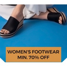 Deals, Discounts & Offers on Foot Wear - Women's Footwear At Minimum 70% OFF, starts at Rs. 498 + Free Shipping