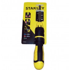 Deals, Discounts & Offers on Accessories - Stanley STHT68010-8 Ratcheting Screwdriver with 10 Bits