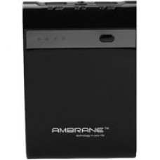Deals, Discounts & Offers on Power Banks - Ambrane 10400 mAh Power Bank (Black) With (1 Year Warranty)
