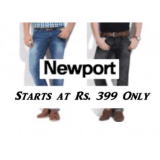 Deals, Discounts & Offers on Men Clothing - Steal Deal : Men's & Women's Newport Jeans From Rs. 399 + FREE Shipping