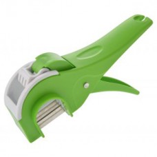 Deals, Discounts & Offers on Home & Kitchen - ANKUR Plastic Vegetable Cutter Regular, 1 Piece, Green
