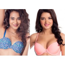 Deals, Discounts & Offers on Women Clothing - Pretty Secrets TOO HOT Sale : Pretty Sexy Printed Bras Flat Rs. 499