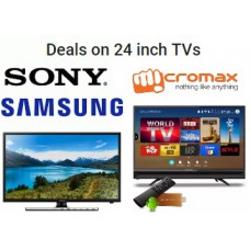 Deals, Discounts & Offers on Televisions - Deals on 24 inch TVs:- Sony, Samsung, Philips & More, starts at Rs. 8999 + Exchange Offers