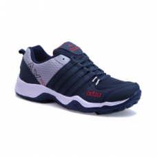 Deals, Discounts & Offers on Foot Wear - Adza Mens Navy and Grey Lace Sport Shoes