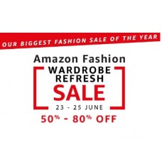 Deals, Discounts & Offers on Men & Women Fashion - {Upcoming} Biggest Fashion Sale Of The Year : Top Brands 50-80% Off + 20% Cashback + More Offers