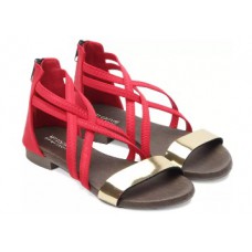 Deals, Discounts & Offers on Foot Wear - My Foot Women Red Flats at Just Rs. 372 + FREE Shipping