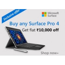 Deals, Discounts & Offers on Laptops - Sign Up & Get Additional Rs. 10,000 off on Microsoft Surface Pro