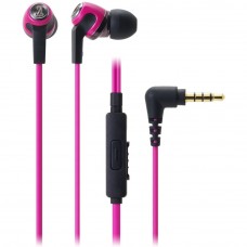 Deals, Discounts & Offers on Mobile Accessories - Audio Technica ATH-CK323iS Inner ear Headphone for Smartphones - Pink
