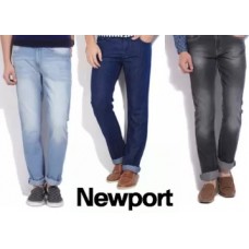 Deals, Discounts & Offers on Men Clothing - Steal Deal:- Newport Jeans at Min. 65% OFF starts at Rs. 347 + 20% Cashback + 7 More Offers