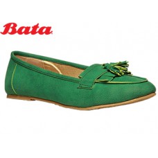 Deals, Discounts & Offers on Foot Wear - BATA GREEN BALLERINAS at Flat Rs. 500 OFF + Free Shipping (All Sizes Available)