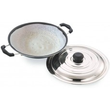 Deals, Discounts & Offers on Cookware - Coconut Appa Chetty Kadhai 1 L  (Aluminium, Non-stick)