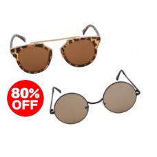 Deals, Discounts & Offers on Sunglasses & Eyewear Accessories - Flat 80% OFF On Petrol Sunglasses From Rs.392 + Extra 20% Cashback