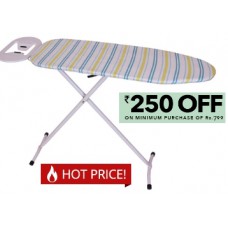 Deals, Discounts & Offers on Home & Kitchen - (Extra Rs. 250 OFF):- Peng Essentials Basic Strips Ironing Board at Just Rs. 699 + Free Shipping