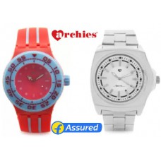 Deals, Discounts & Offers on Watches & Wallets - Steal Deal : Archies Watch at Minimum 70% OFF, starts at Rs. 168 + Free Shipping