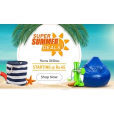 Deals, Discounts & Offers on Home & Kitchen - Shopclues Summer Sale - Super Crazy deals starts at Rs. 45 + 10% Cashback