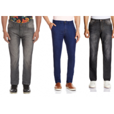 Deals, Discounts & Offers on Men Clothing - Buy Men Jeans Minimum 50% Off Starting at Just Rs. 399 + FREE Shipping