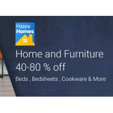 Deals, Discounts & Offers on Home Appliances - Top 10 Deals at Flat 40-80% Off From Rs. 99 + FREE Shipping {Happy Homes Sale}