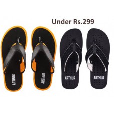 Deals, Discounts & Offers on Foot Wear - Under Rs.299 : Arthur Slippers & Flip Flops