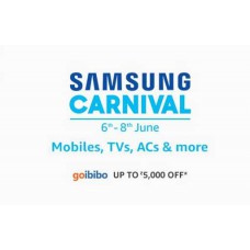 Deals, Discounts & Offers on Home Appliances - Samsung Carnival @ Mobiles , TVs, & More+ Upto Rs.5000 Off
