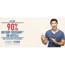 Deals, Discounts & Offers on Hotel - Flat 90% Off On Hotel Bookings