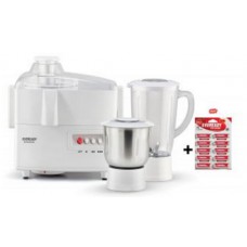 Deals, Discounts & Offers on Home Appliances - Eveready Dynamo 450-Watt Juicer Mixer Grinder With Free Eveready 10 Battery