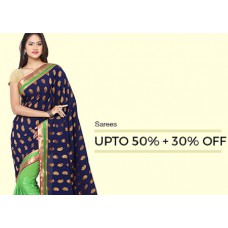 Deals, Discounts & Offers on Women Clothing - Upto 50% Off+ 30% Off Women Sarees