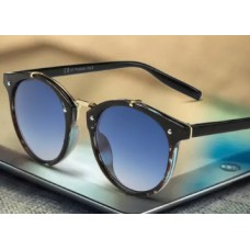 Deals, Discounts & Offers on Sunglasses & Eyewear Accessories - Sunglasses Blue Round Fancy at Flat 91% Off+FREE Shipping