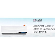 Deals, Discounts & Offers on Home Appliances - Grab Great Summer Offer on Sansui Acs From Rs.19990