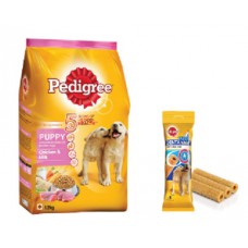 Deals, Discounts & Offers on Pets food - Pedigree  Chicken & Milk, 1.2 kg Pack offer