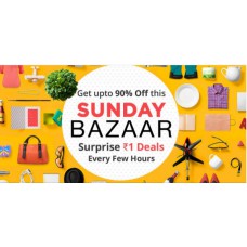 Deals, Discounts & Offers on Men - Sunday Bazaar Offer
