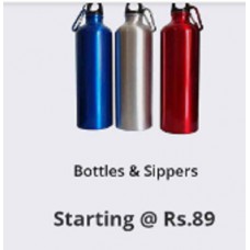 Deals, Discounts & Offers on Accessories - Bottles & Sippers Starting at Rs.89