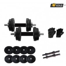 Deals, Discounts & Offers on Auto & Sports - Iris 10kg Rubber Dumbbells combo offer