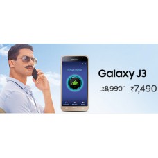 Deals, Discounts & Offers on Mobiles - Samsung Galaxy J3 Mobile offer