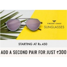 Deals, Discounts & Offers on  - VINCENT CHASE Sunglasses, starts at Rs. 450