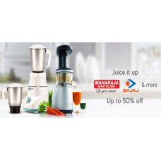 Deals, Discounts & Offers on Home Appliances - Upto 50% offer on Mixer and Juicer