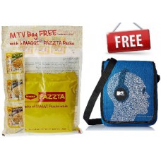 Deals, Discounts & Offers on Food and Health - Maggi Pazzta Pack, 398g with Free MTV Bag at Just Rs.150