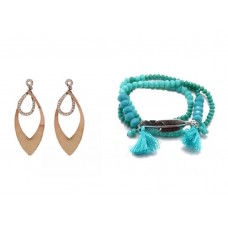 Deals, Discounts & Offers on Earings and Necklace - Diana Korr Fashion Jewellery Under Rs. 399