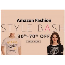 Deals, Discounts & Offers on Men Clothing - Amazon Fashion Style Bash : Top Brands Clothing Flat 30%-70% OFF