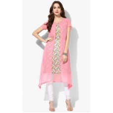 Deals, Discounts & Offers on Women Clothing - Aks Multicoloured Printed Kurta Just Rs. 629