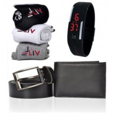 Deals, Discounts & Offers on Accessories - Flat 69% off on iLiv Special Men in Black Combo