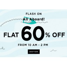 Deals, Discounts & Offers on Men Clothing - Get Flat 60% Off On Everything + Extra 10% OFF