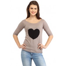Deals, Discounts & Offers on Women Clothing - Flat 40% off on Cation Women beige & black top
