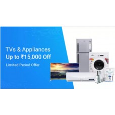 Deals, Discounts & Offers on Home Appliances - Tvs & Appliances Upto Rs.15000 offer