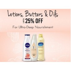 Deals, Discounts & Offers on Health & Personal Care - Body Lotion, Moisturizing Lotion And Creams Starting From Rs. 45 + Extra Cashback